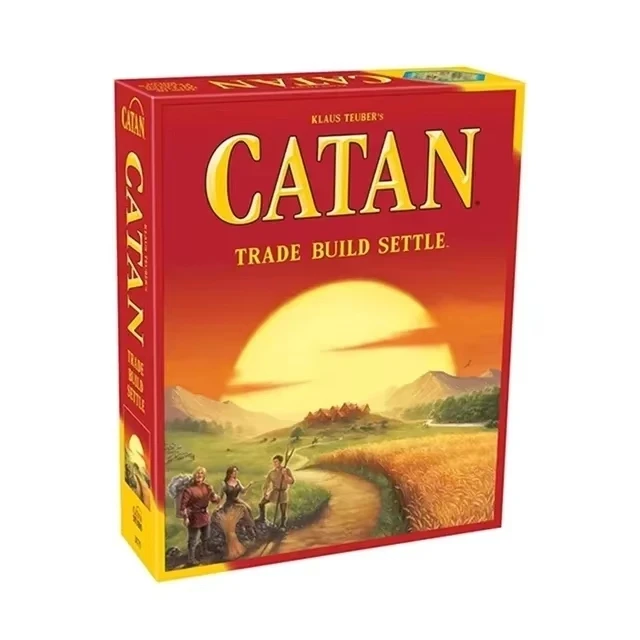 Board Game Catan - Catan Brettspiel Puzzle Freizeit-Spielzeug Spielkarten-Edition Gesellschaftsspiele