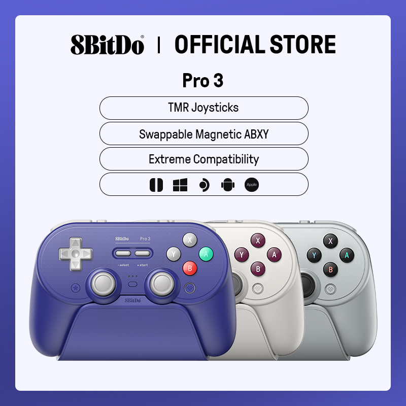 Board Game Android - 8BitDo Pro 3 Kabelloser Gaming-Controller für
