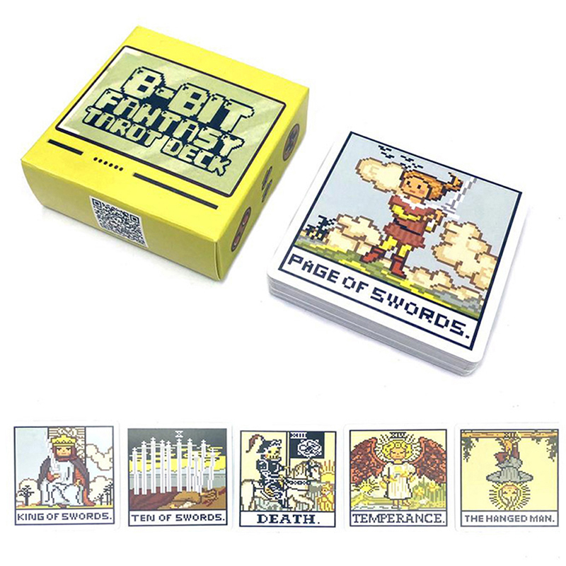 1Box 8 Bit Fantasie Tarot Deck – Board Game Of Life Bewertung und Preis